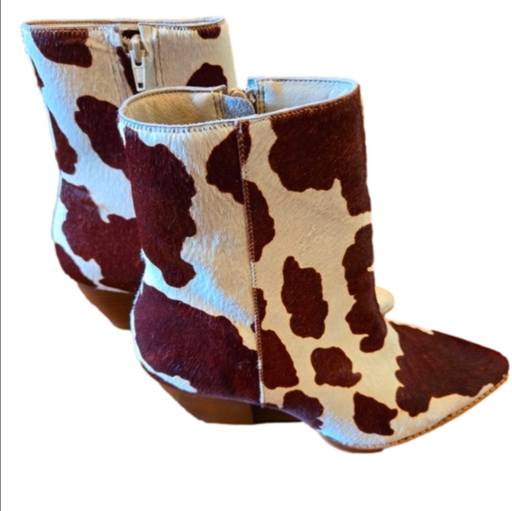 Matisse Caty Cowhide Western Boots Anthropologie DISCONTINUED 7.5